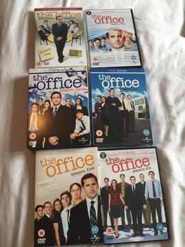 Seasons 1-6 of The (U.S.) Office