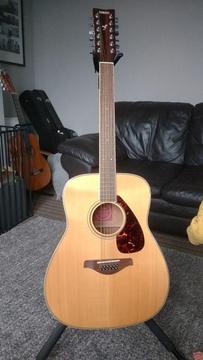 Yamaha 12-string acoustic guitar