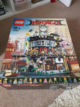 Lego 70620 Ninjago City Boxed 100% Complete