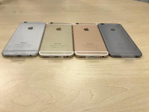* GRADE A * Boxed Apple iPhone 6 16GB, 64GB, 128GB Unlocked Various Colours Mobile Phone + Warranty