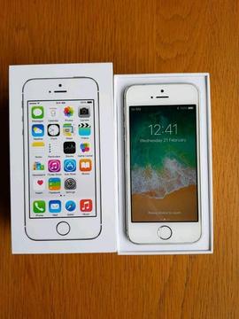 IPhone 5s 16gb Silver Unlocked Very good condition