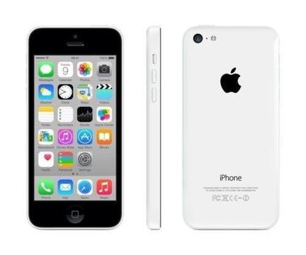 iPhone 5c in white