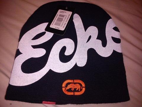 BLUE ECKO BEANIE HAT NEW WITH TAGS