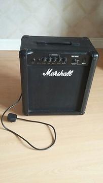 Marshall amp small portable B25 Mk II