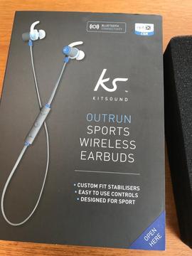 KS wireless outrun sports ear bugs
