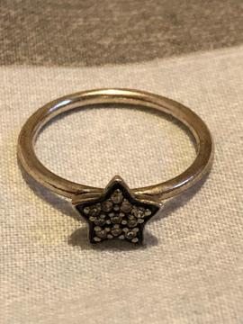 Pandora silver star ring