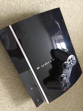 PS3 Console and Controller, 40GB