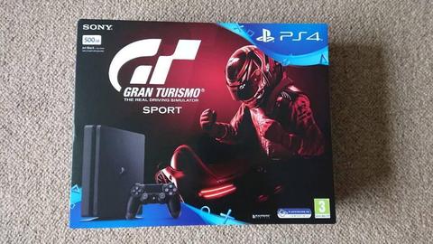 PlayStation 4 with GT Sport