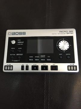 Boss micro br 80 multitrack song recorder