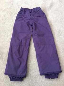 Girls Mini Boden Ski Pants Trousers, Used VGC