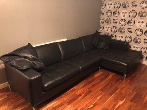 Barker and Stonehouse Leather sofa