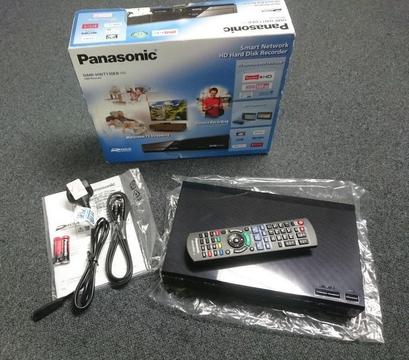 Panasonic Smart Freeview HD recorder 500Gb twin tuner + on demand, netflix etc
