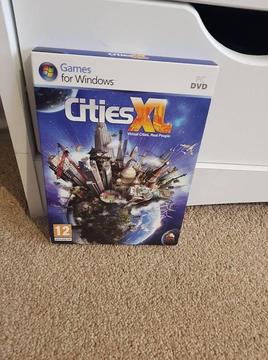 BRAND NEW Cities XL Pc Game