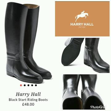 Harry Hall Long Stylo Start riding boots 4