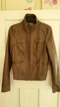 Lady leather jacket size S