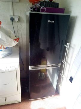 Swap - black fridge freezer for single fridge