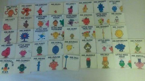 Bulk Collection of Original 70s & 80s Mr Men Books