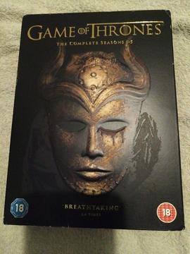 Game of Thrones 1-5 DVD Boxset