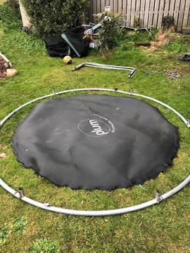 FREE trampoline 8 foot has been dismantled ready for collection