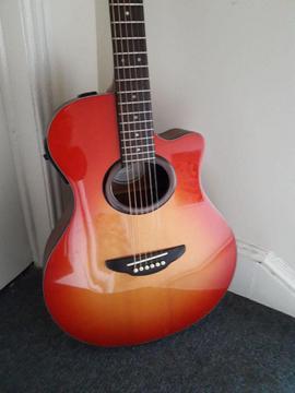 Yamaha APX-3 Thinline Acoustic guitar Inc. Hard case