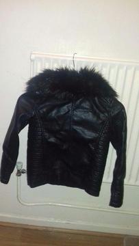 Girls leatherook jacket