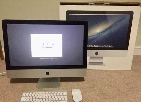 Apple iMac 21.5 inch late 2014 i5 8GB RAM, 1TB HDD With Box