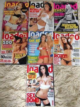 Joblot collection of mainstream lads mags from the 2000s