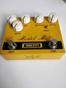 Tone City Model M distortion/overdrive pedal