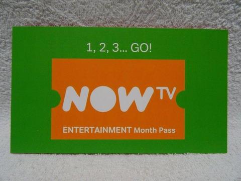 NOW TV 3 Months Sky Entertainment Pass