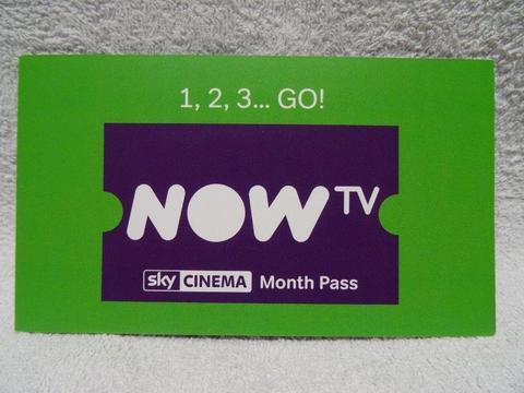 NOW TV 2 Months Sky Cinema Pass
