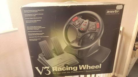 V3 Racing Wheel and Pedals