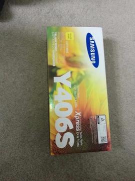 Samsung Printer Cartridge Y406S Brand New at half price 3 available