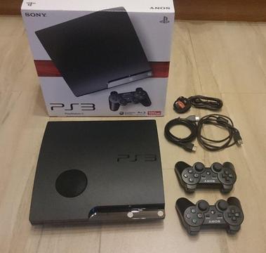 Ps3 3.55 120GB with controllers