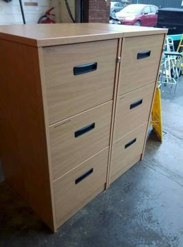 3 drawer filing cabinets. Excellent condition. Many available £35 each