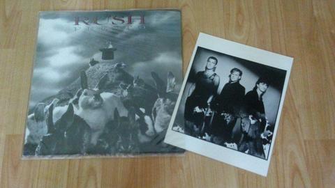 rush - presto vinyl LP + press photo