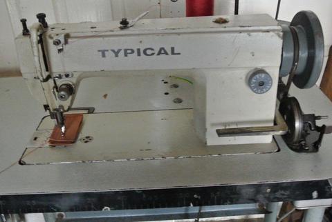 Typical Top & Botton Feed Walking foot Heavy Duty Industrial Sewing Machine