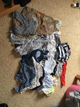 Baby boy clothing bundle 3-6 months