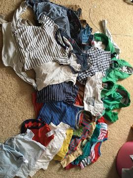 Baby boy clothing bundle 9-12 months