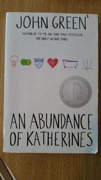 An Abundance of Katherines Book by John Green in good condition