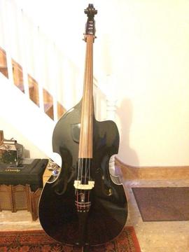 Double bass for sale, k and k pickups,inivation strings.£295 ovno