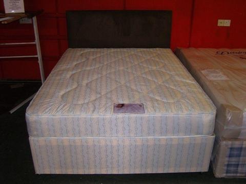 Small (4Ft) Double Bed. Brand New in Factory Wrapping. Candy Orthopaedic Divan Bed. Base & Mattress