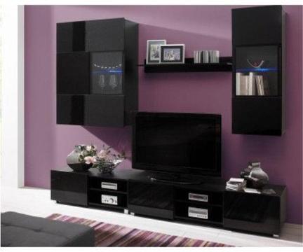 Living room furniture tv unit and shelfs free