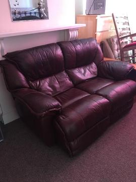 Free Leather Settee