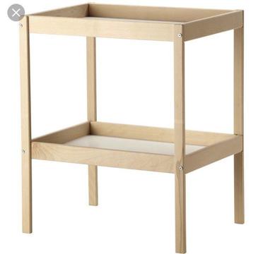Ikea baby change table