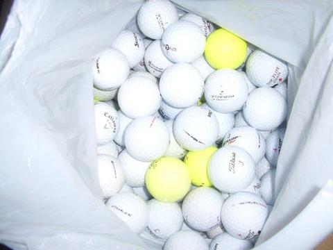 100 golf balls