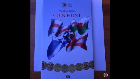 British coin hunt £1 set