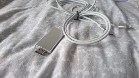 USB, Apple Lightning to HDMI cable