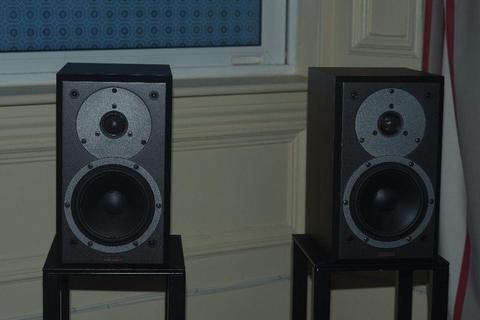 Really nice paid of Dynaudio DM2/6 speakers in Cherry