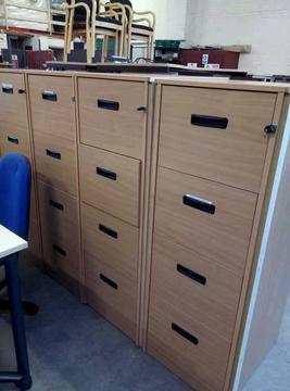 4 drawer filing cabinets. Huge selection available. £40 each