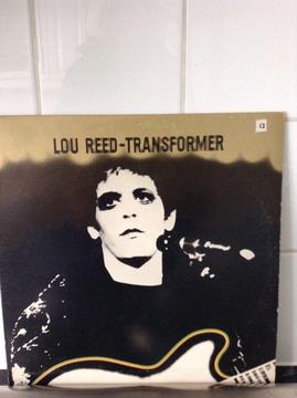 1972 VINYL RECORD LOU REED TRANSFORMER